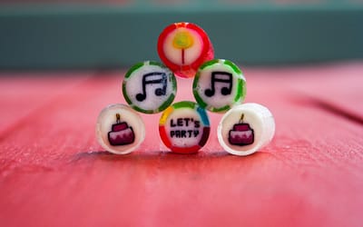 Custom Candy Bars and Sweets Table
